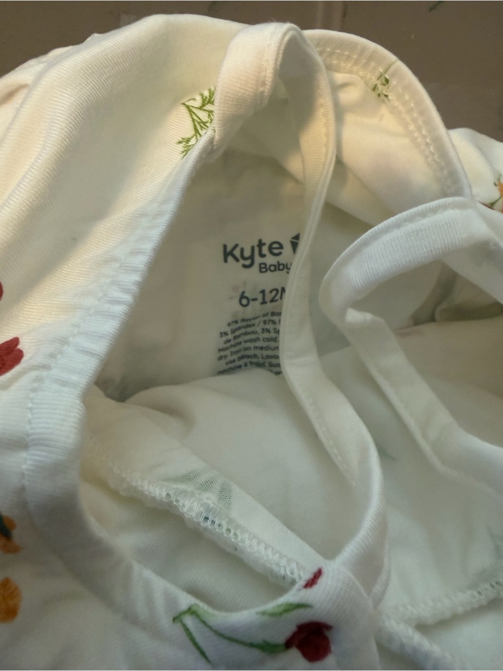 Kyte baby Spaghetti strap ruffle romper - Picture 2 of 2
